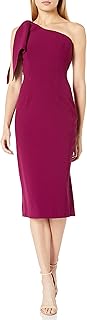 Women's Tiffany One Shoulder Bow Detail Midi Sheath Dress - Buy now