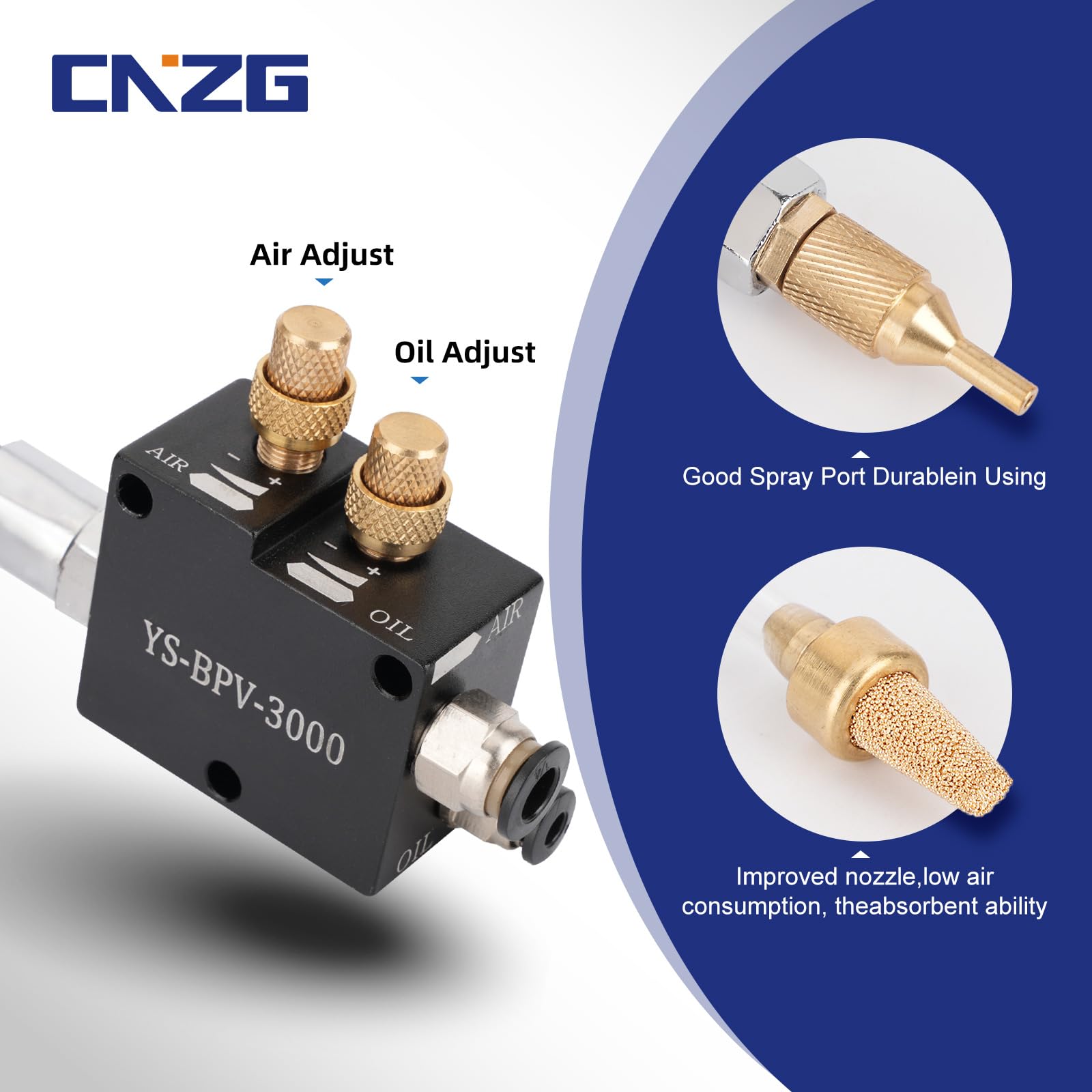 Sistema de pulverización de lubricación de refrigerante con imán y tubo flexible de acero inoxidable para máquina de enfriamiento de grabado de metal, tubo de aire, taladro de fresado de