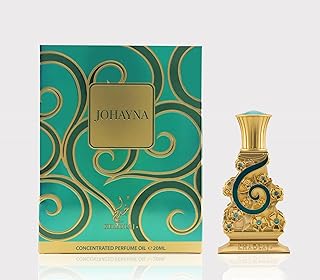 Khadlaj Johayna Green Concentrated Perfume Oil, 0.68 Ounce (Unisex)