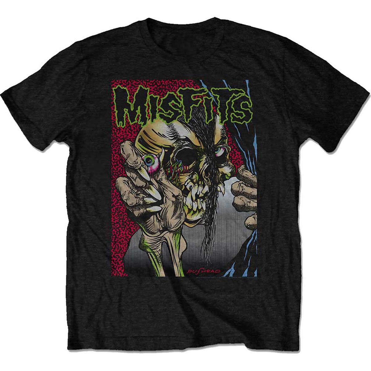Misfits Famous Monsters Static Age Official Tee T-Shirt Mens Unisex (X-Large) Black