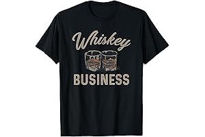 Whiskey Business Funny Vintage Shot Glasses Alcohol Drinking Tshirt