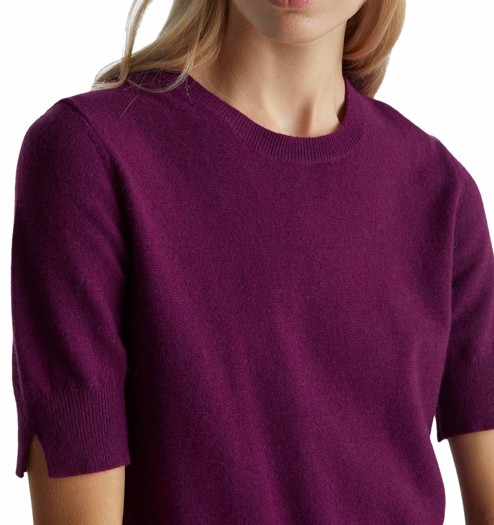 United Colors of Benetton Damen Maglia Coreana M/L 103me5014 Strickjacke