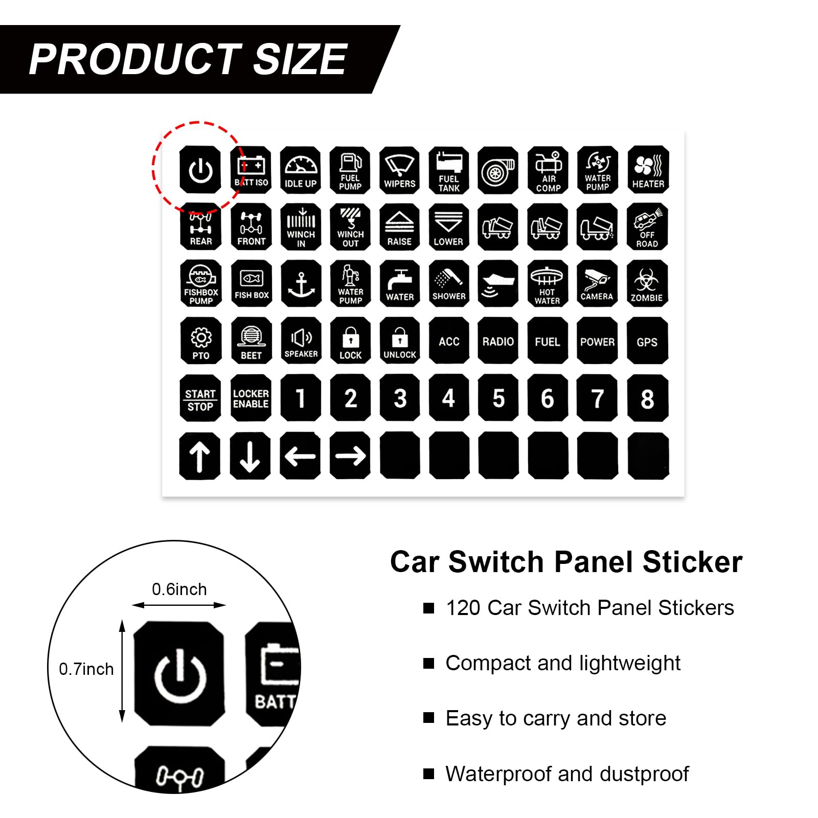 Sticker Rocker Panels Snapklik.com : KVAEY 120 PCS Car Decal Stickers, Graphic Text Auto ...