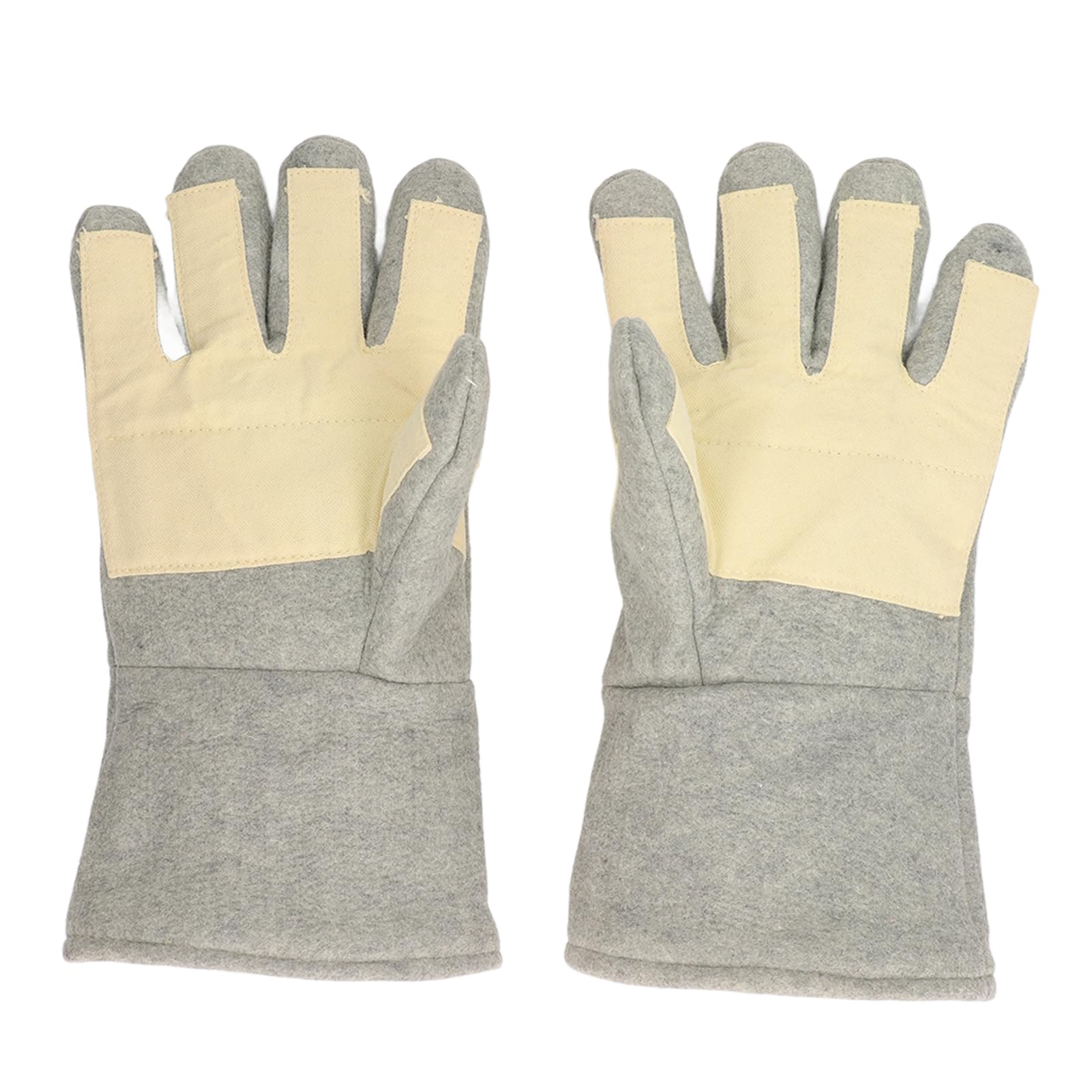 Guanti resistenti al calore di grado professionale 500 ℃ guanti lavoro durevoli resistenti al calore per la saltura del forno barbecue realizzato con un feltro intrecciato
