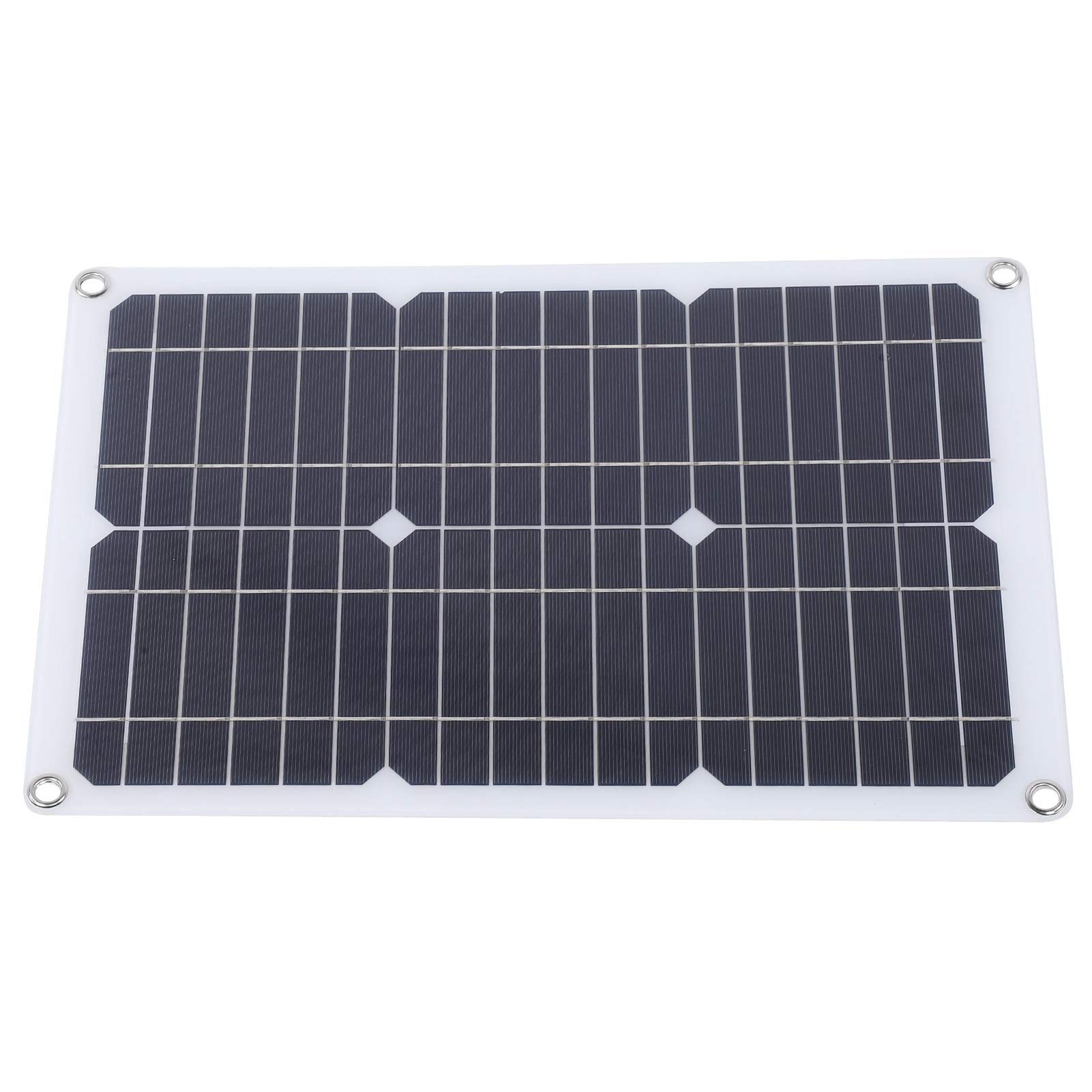 Diyeeni Pannello Solare Monocristallino 20W 18V, Doppia USB Portatile