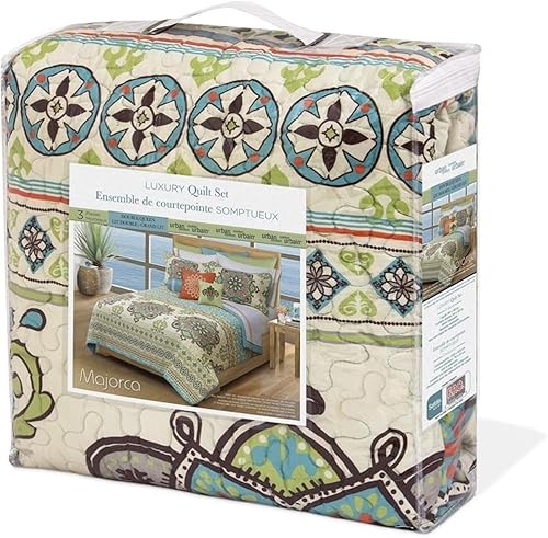 Safdie 60115.3K.35 Juego de edredón Mallorca King (3 piezas)