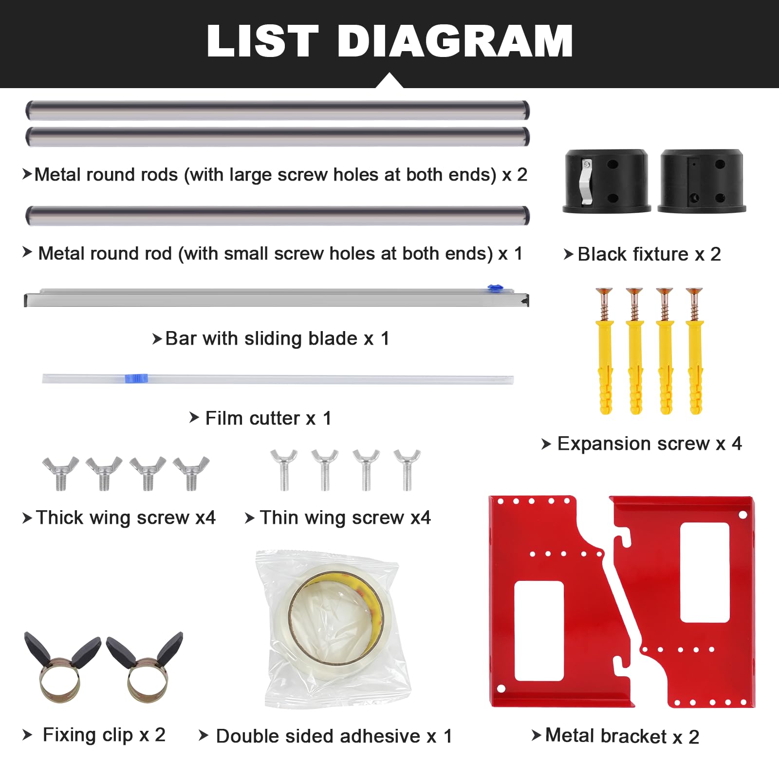 Dispensador de película elástica de mesa de 23.6 pulgadas, máquina de embalaje de película elástica de montaje en pared, dispensador manual de película adhesiva con cortador para rollo de