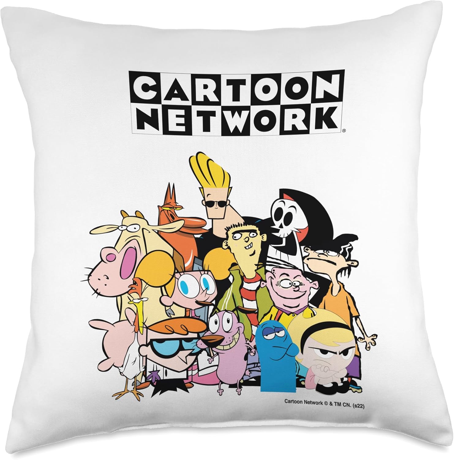 Cartoon Network Character Group Stance Throw Pillow
