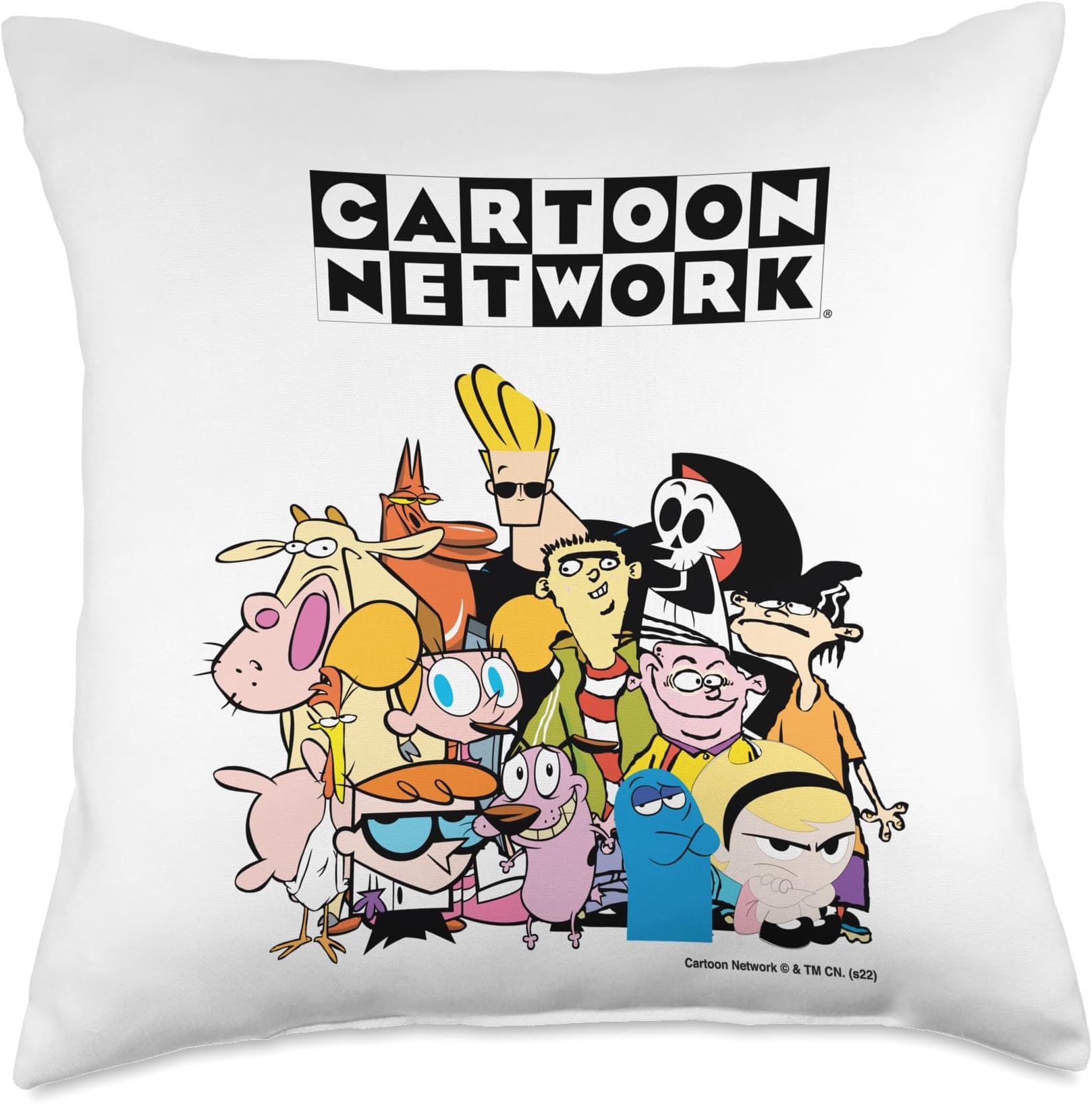 Cartoon Network Character Group Stance Throw Pillow