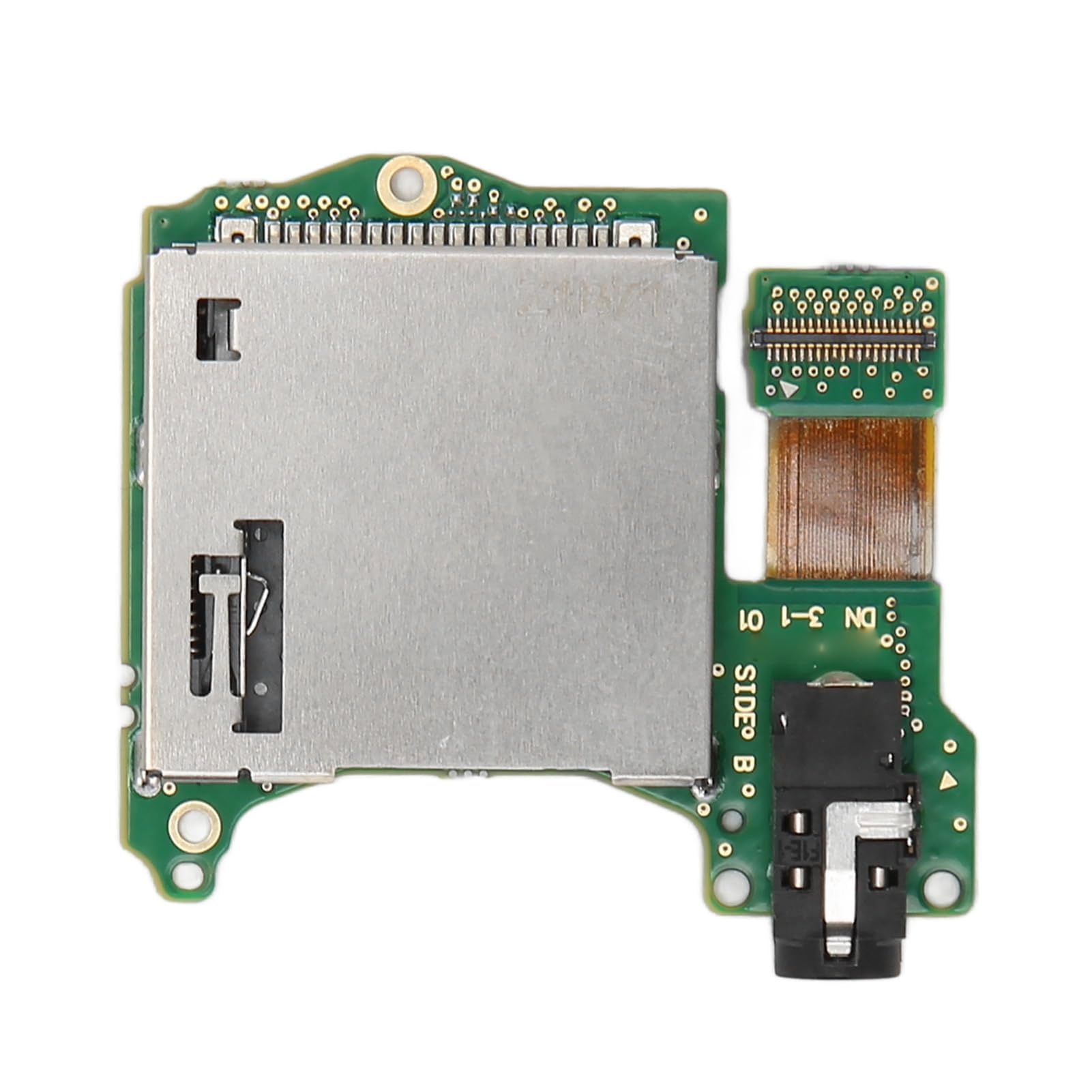 Ranura de Lector de Tarjetas de Juego para HAC 001, Placa de Enchufe de Cartucho de Juego de Repuesto, Bandeja de Lector de Ranura de Tarjeta de Cartucho de Juego con