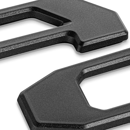 Miniatura 14 de EyeCatcher Pro Series - Letras insertas para portón trasero compatibles con Tacoma 2016-2023 (bandera americana BLKCHRMBLK)