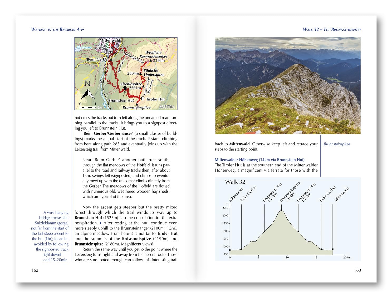 Walking in the Bavarian Alps: 70 Mountain Walks and Treks in Southern Germany