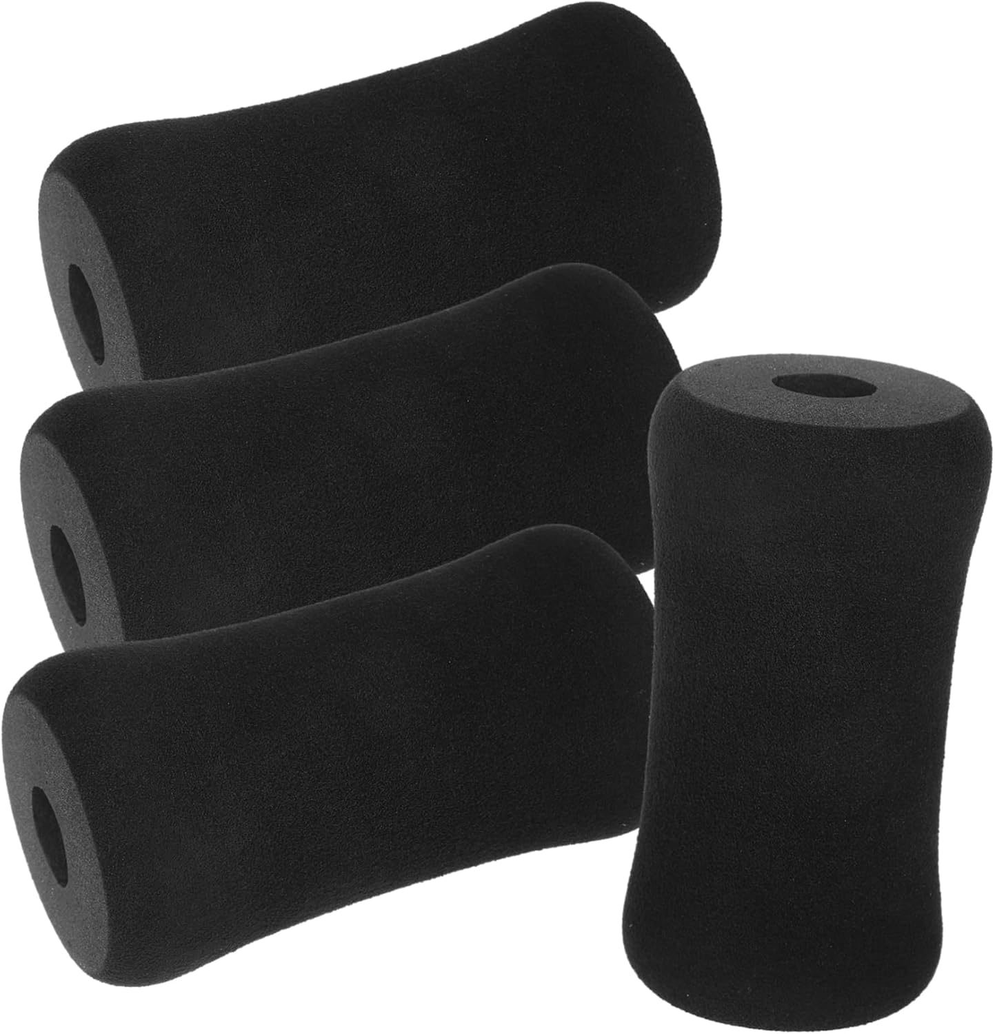 Kisangel 4Pcs Replacement Foot Pads for Leg Extension Machines Exercise Roller Covers Gym Equipment Accessories Lightweight and Secure Fit for Home Workouts