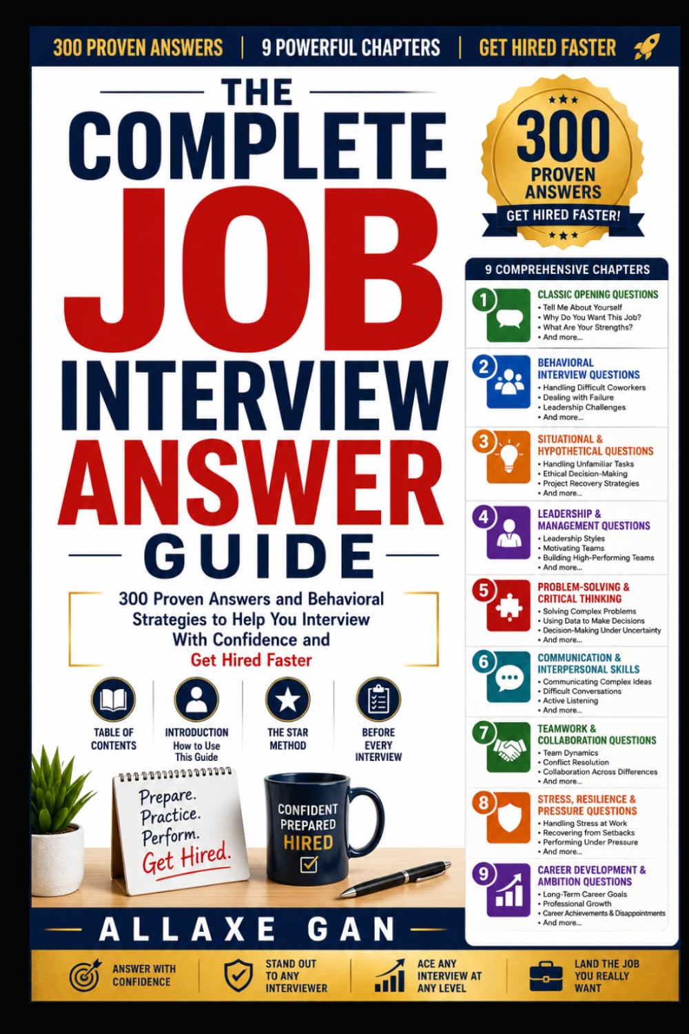 How To Answer Interview Questions - 300 Tough Interview Questions Answered