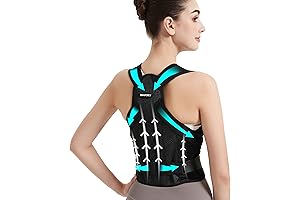 Premium Posture Corrector for Back Support: Alleviate Back Pain with Our Adjustable...
