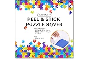 Puzzle Glue Sheets for 3 X 1000 Puzzles