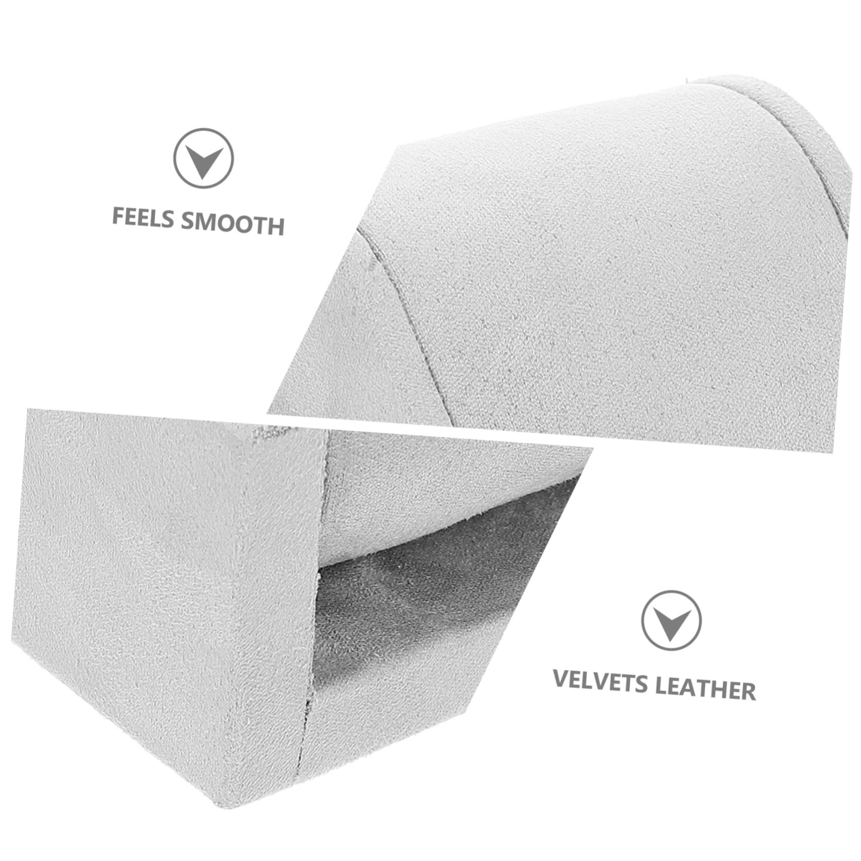 GALPADA 2stücke Uhrenständer Aus Grauem Pu Mit Stabiler Basis Verstellbarer Uhrenhalter Für Damen Und Herren Für Schlafzimmer Badezimmer Schreibtisch Und Einzelhandelsgeschäfte