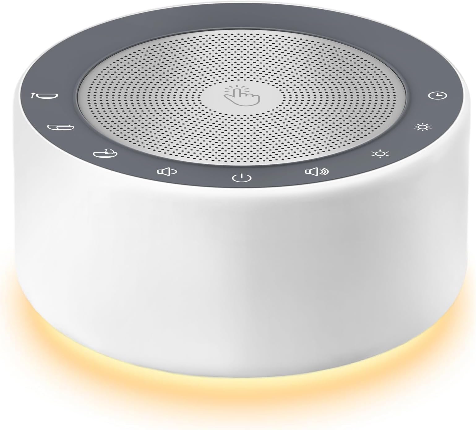 Kipcush Automatic Tibetan Singing Bowl Sound Machine – 7 Authentic Himalayan Tones, 7-Color Night Light, Touch Control & Timer – No Manual Striking for Meditation, Yoga, Stress Relief – Plug-In