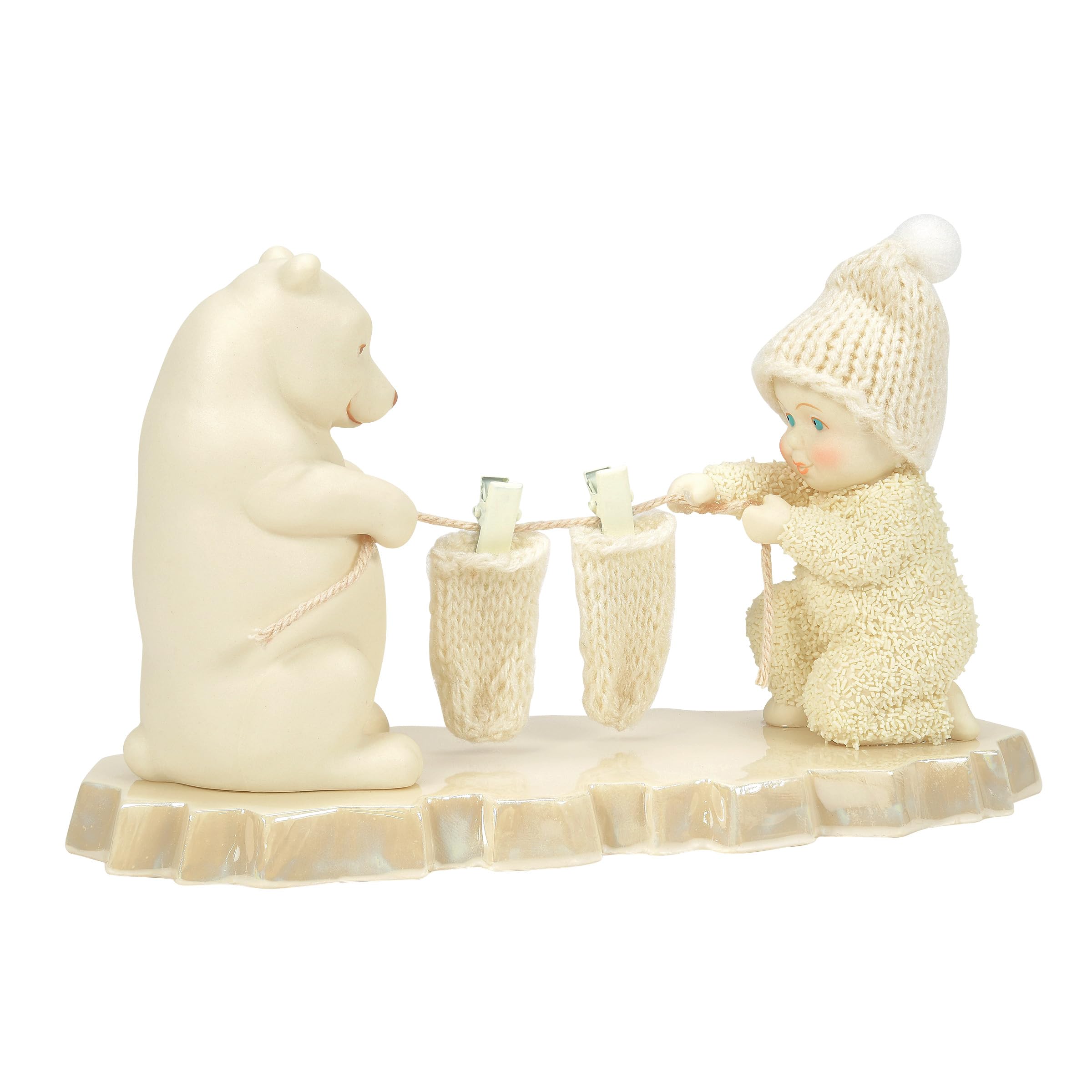 Snowbabies Department 56 figurine pour une déco de cheminée cosy