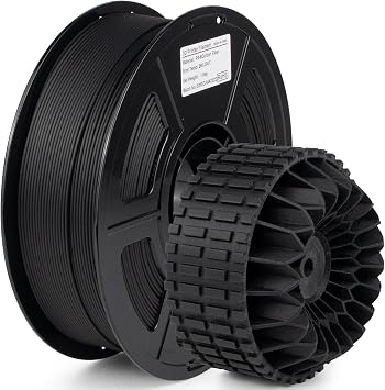 Carbon Fiber Nylon Filament 1.75mm, High Temperature Resistant PA6-CF 3D Printer Filament, Reinforced Carbon Fiber PA6 Filament 1kg2.2lbs Spool