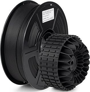 Carbon Fiber Nylon Filament 1.75mm, Low Moisture Sensitivity Enhanced PA6-CF 3D Printer Filament, Carbon Fiber Filament for Industrial Engineering Printing, 1kg(2.2lbs) Spool