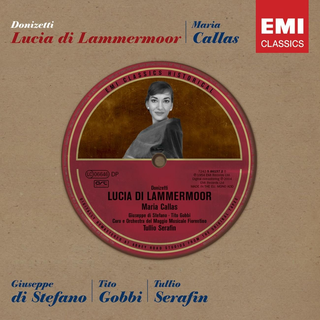 Lucia Di Lammermoor [Audio CD] Callas, Maria; Gaetano Donizetti and Tullio Serafin