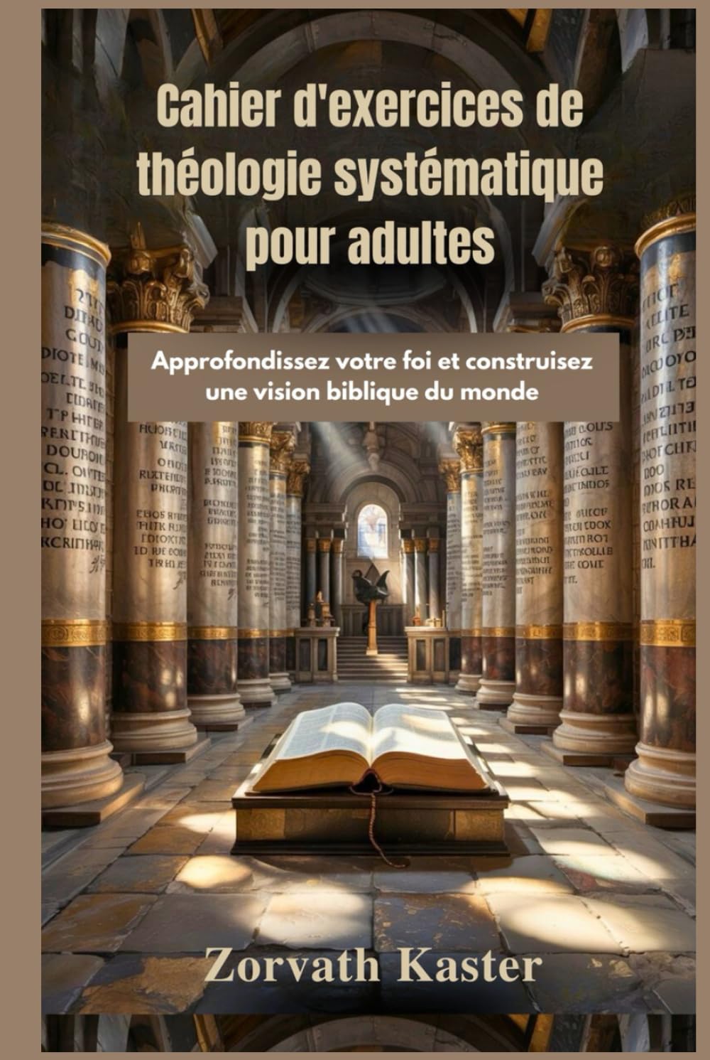 Cahier d'exercices de théologie systématique pour adultes: Approfondissez votre foi et construisez une vision biblique du monde