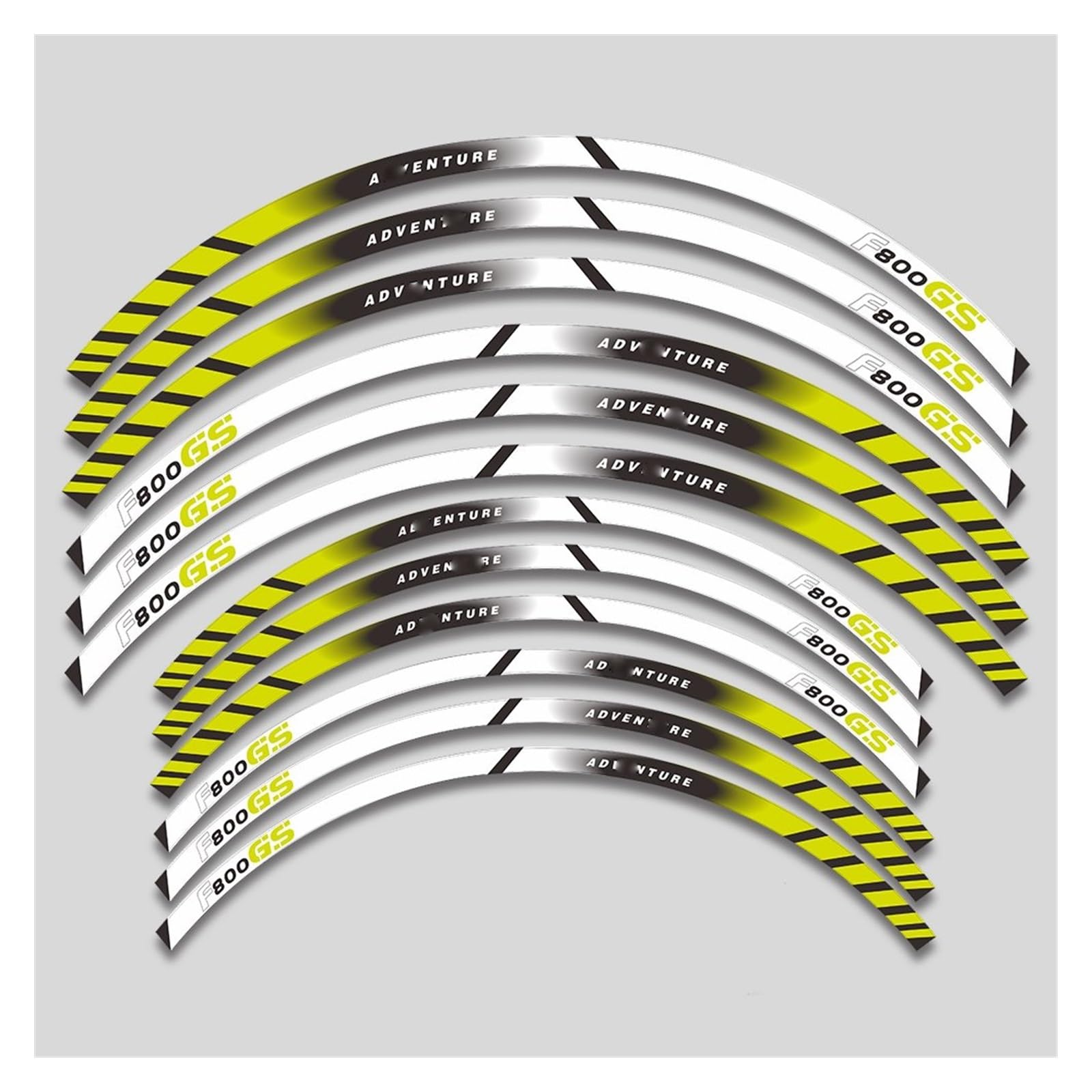 Applique for F800GS F 800GS F800 GS F 800 GS Reflective Stickers Sticker Waterproof Decals(A1)