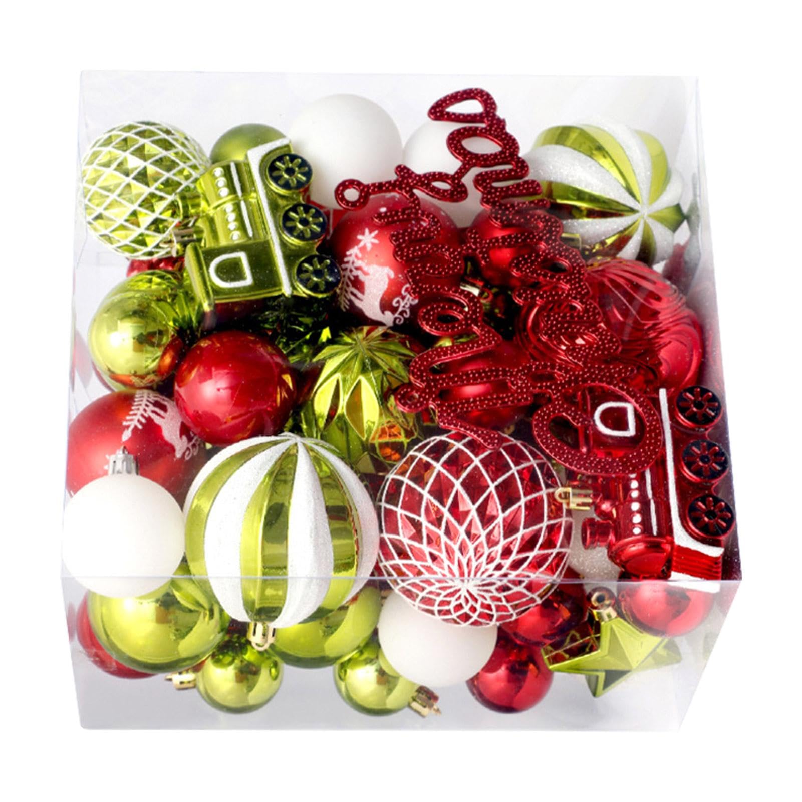 Boules de Noël incassables pour un sapin chic lors de vos fêtes en famille