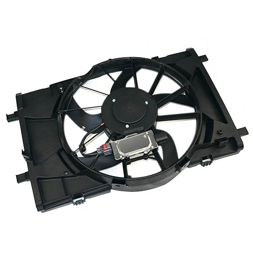 Asamblea de ventilador de enfriamiento del radiador para Ford Fusion Lincoln MKZ Mercury Milan