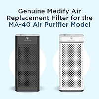 Vista 6 de Medify MA-40 Genuine Replacement Filter for Allergens, Smoke, Wildfires, Dust, Odors, Pollen, Pet Dander 3 in 1 with Pre-filter, True HEPA H14 and