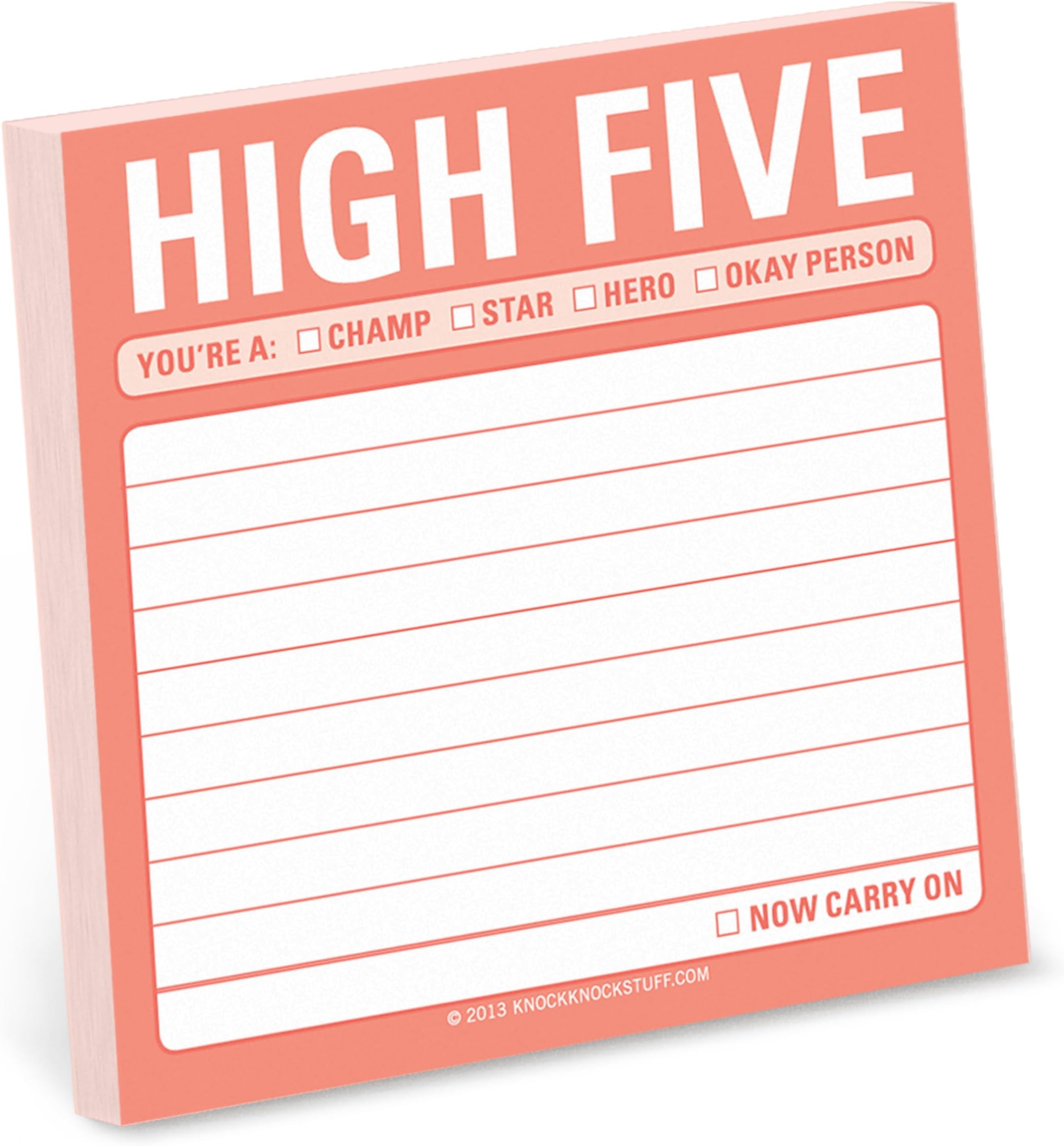 Knock Knock High Five Sticky Notes