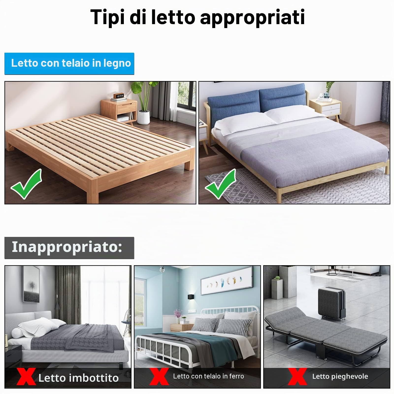 Signstek Sponda da Letto Pieghevole – Supporto Sicuro per Adulti, Anziani e Pazienti – Maniglia Laterale Robusta, Facile da Installare