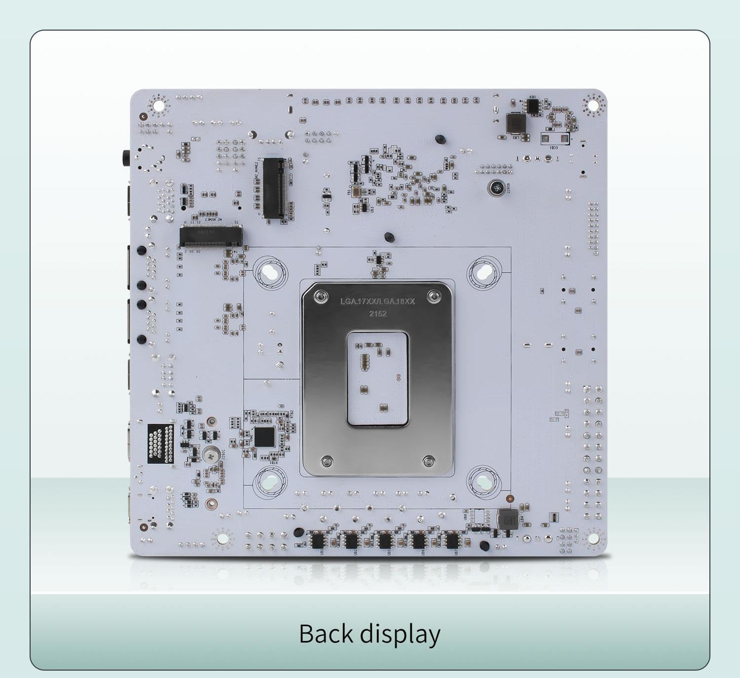 Mini Motherboard Low Power Commercial Storage Motherboard, Q670 Chipset, 8 SATA Ports, 2 x 8643 Interfaces, PCIe 5.0 Expansion Slots,2* DDR5 MAX 96GB Supports 12th-14th Gen Processor