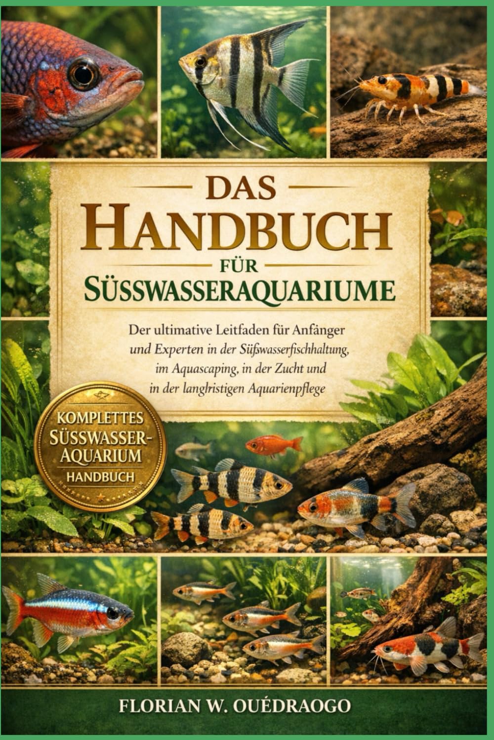 DAS HANDBUCH FÜR SÜSSWASSERAQUARIUME: Der ultimative Leitfaden für Anfänger und Experten in der Süßwasserfischhaltung, im Aquascaping, in der Zucht und in der langfristigen Aquarienpflege