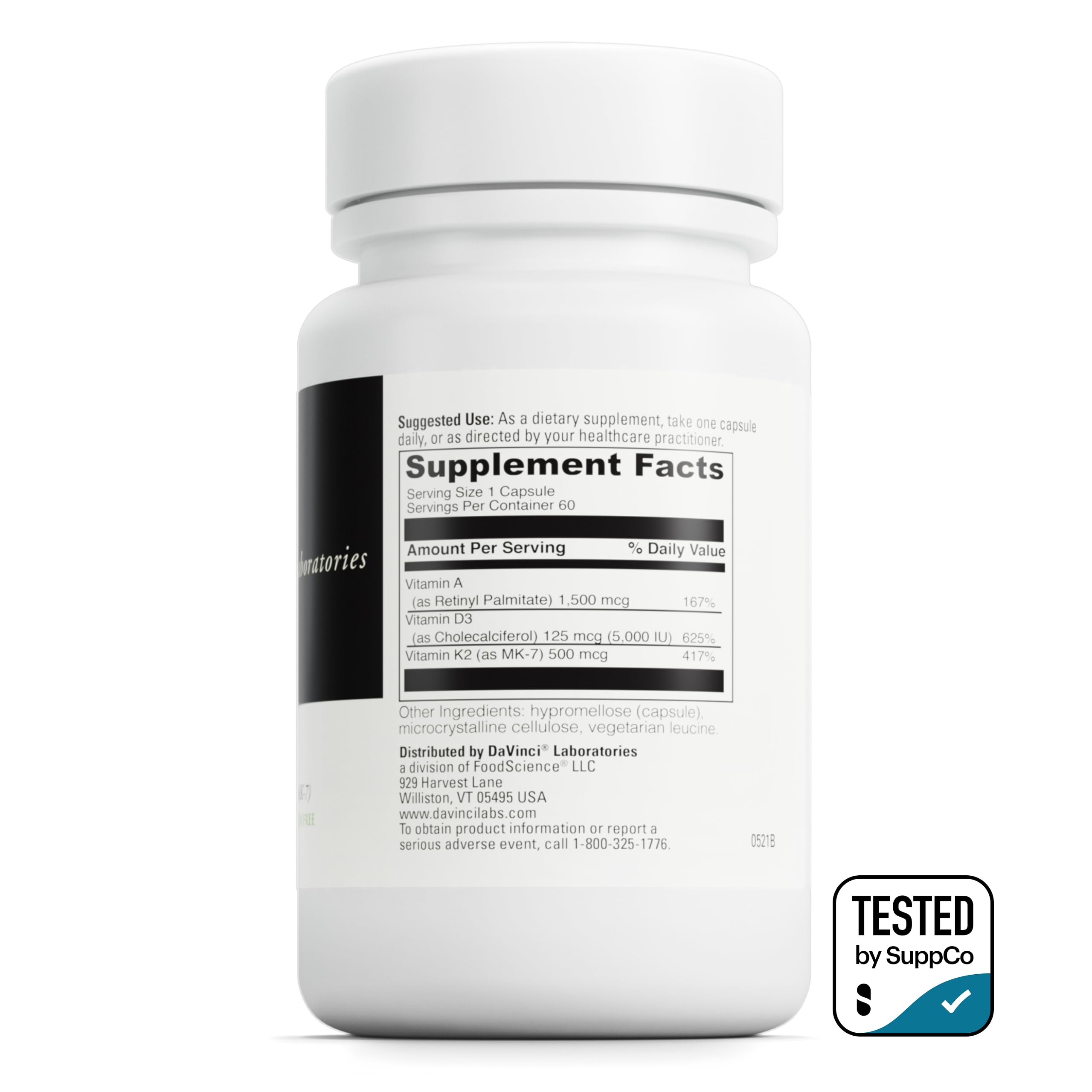 DAVINCI Labs ADK, 60 Capsules — Amazon image 2