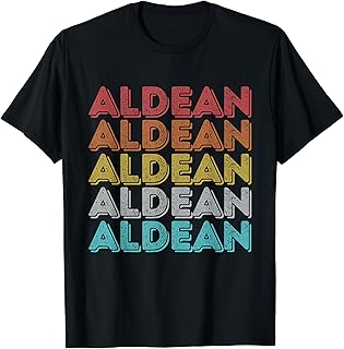 Vintage Retro Aldean T-Shirt