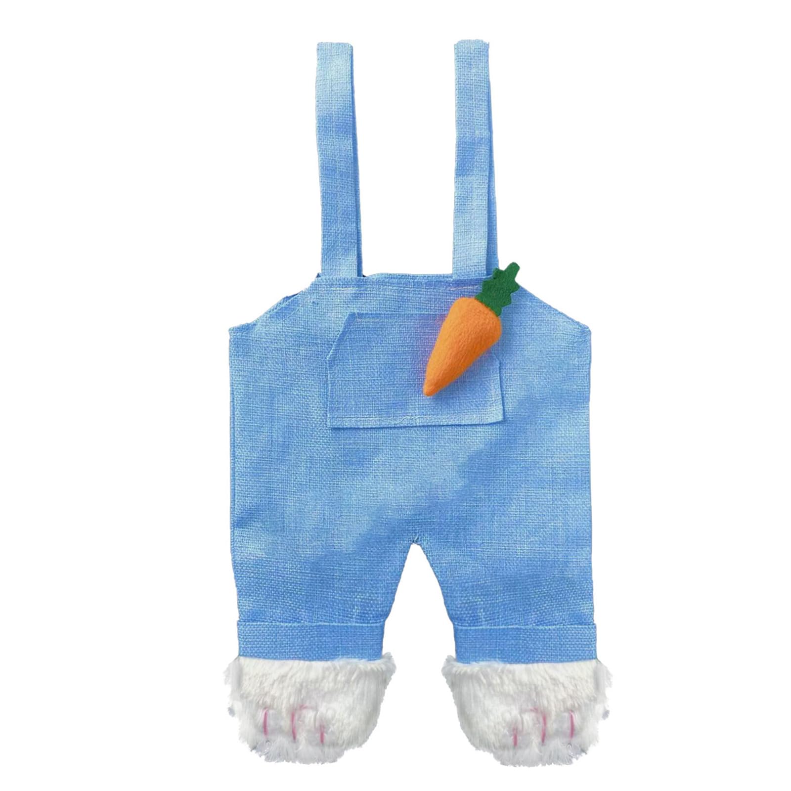 HZBB Hare Pants Gift Pouches Adorable Fabric Candy Holder Bag Party Treat for Easter Parties and Kids Surprises Kids Easter Gift