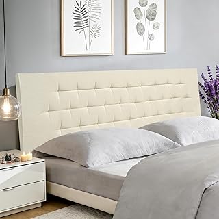 Peel and Stick Upholstered Headboard King Size, 75