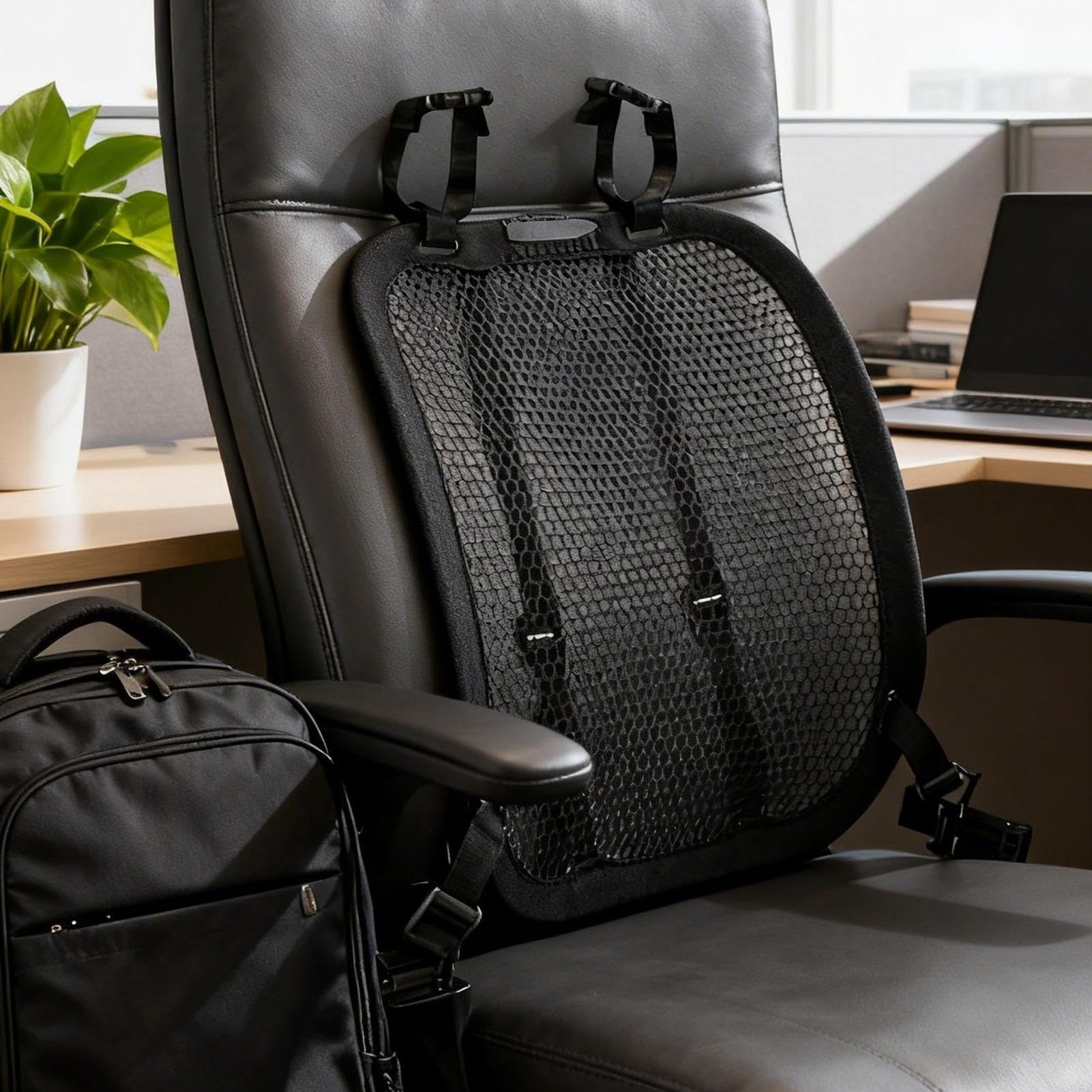 Plecak Airflow Spacer | Siateczka oddychająca regulowana uniwersalna - plecak dystansowy do potu, do wędrówek na świeżym powietrzu, dojazdów do pracy, wędrówek z plecakiem, jazdy na rowerze, kempingu