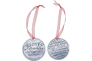 Show Your Love and Care with Our Heartfelt Christmas Ornament: A Cherished Keepsake for Mom
