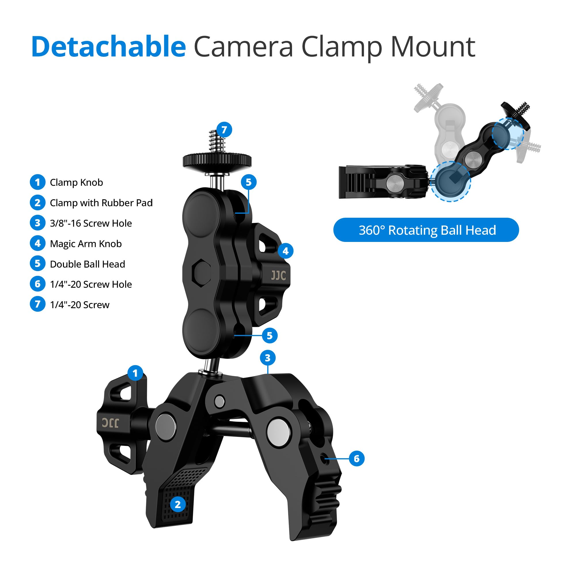 Paraguas para cámara de 25 Pulgadas con Super Clip, Protector Ajustable para trípode, Cubierta Impermeable y Parasol para A7V A7IV A7III A7II A7M5 EOS R5 II III R6 Z6III Z8 y XbotGo