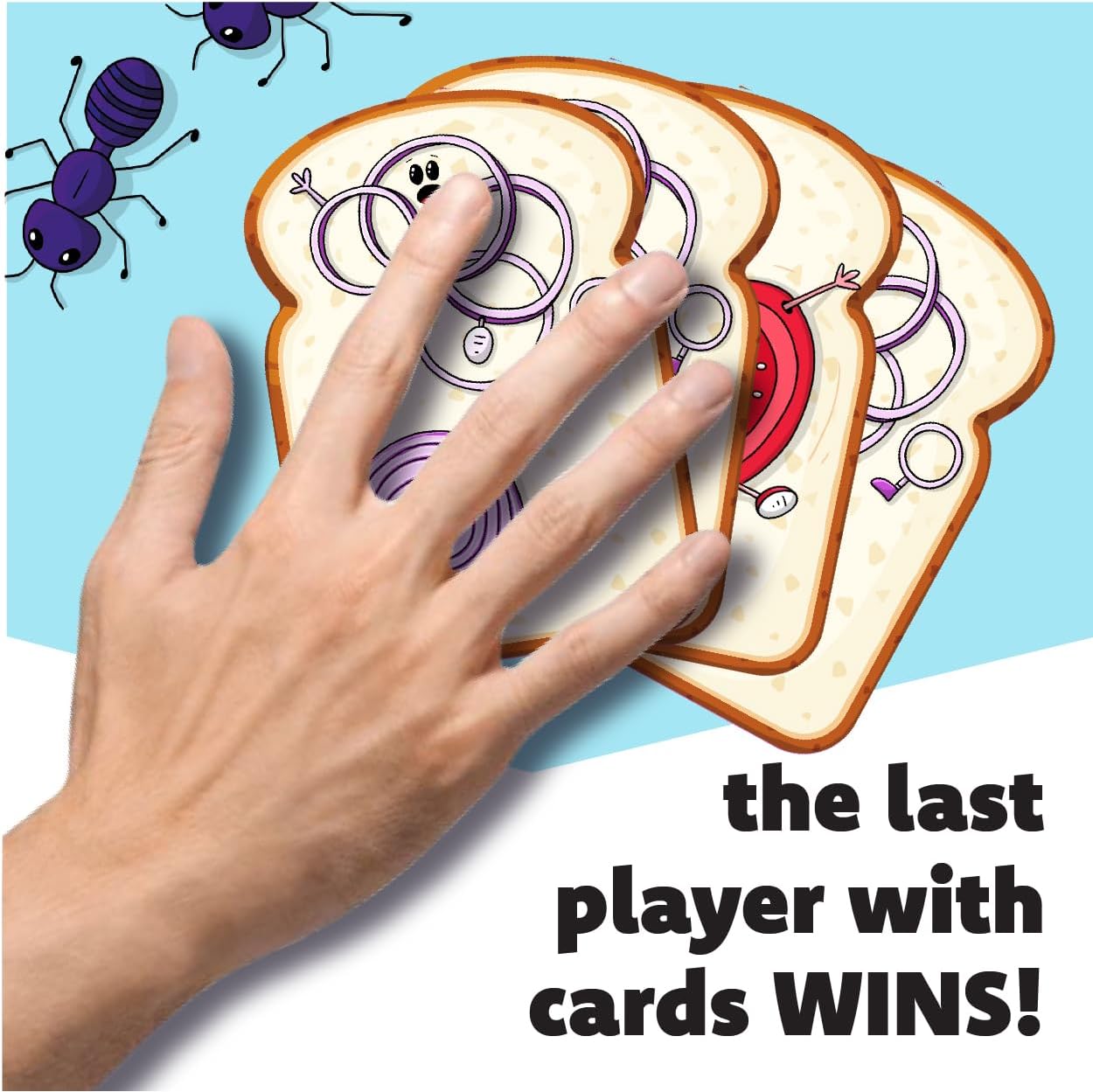 Gamewright – Slamwich – A Fast Flipping Card Game for Kids – Ages 6 and Up – Great for Family Game Night