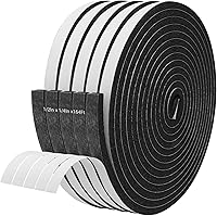 Vista 42 de Cinta aislante de espuma autoadhesiva Storystore, 2 pulgadas x 3/8 pulgadas x 6,5 pies, resistente a la intemperie para puertas y ventanas, sello