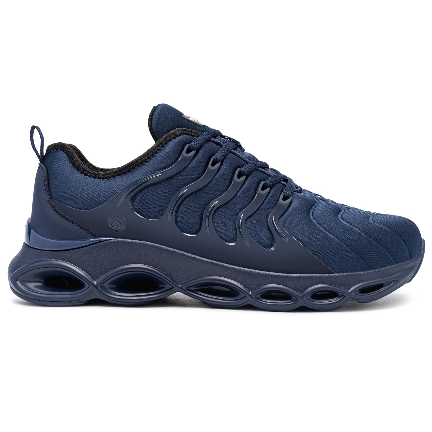 LARNMERN Scarpe Antinfortunistiche Donna Moda con Punta in Acciaio Scarpe Antinfortunistica Comodo Ammortizzazione Scarpe da Lavoro Leggere Traspiranti(Blu Navy,39EU)