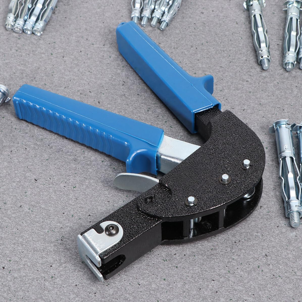 COLLBATH 19 Stück Teiliges Dübel Gipskartonplatten mit Robustem Metallanker und Speziellem Setzwerkzeug Geeignet für Hohlraum wandbefestigungen und Einfache Installation bei
