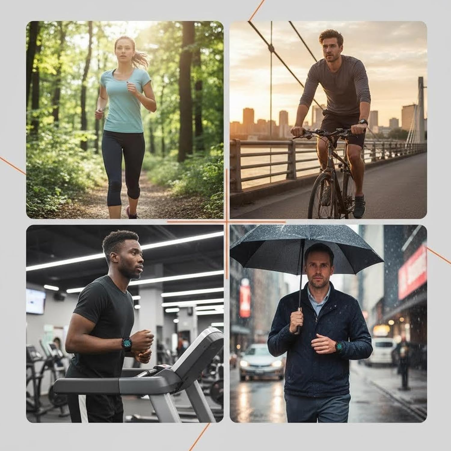 Orologio digitale da uomo, multifunzione, digitale, con allarme elettronico, impermeabile, sportivo