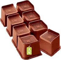 Vista 45 de Elevadores de cama de 2 pulgadas, 3 pulgadas, 4 pulgadas, 6 pulgadas, 8 pulgadas, resistente, elevador de muebles de gran tamaño para sofá, mesa