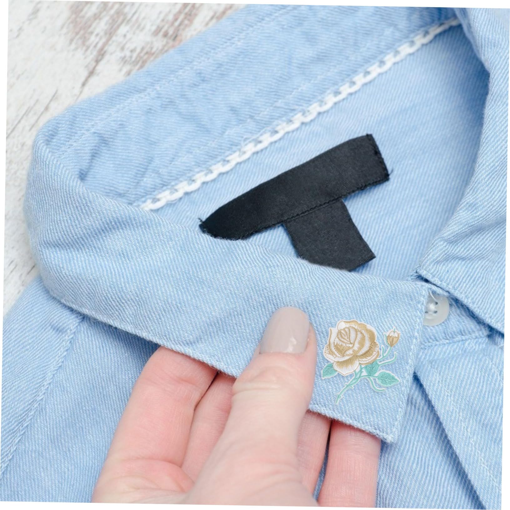 OSALADI 2 Set Toppe Ricamo Farfalle E Da Adesivi Termoadesivi Per Abbigliamento Borse E Accessori Facili Da Applicare Con Cucitura O Stiro 36 Pezzi*2