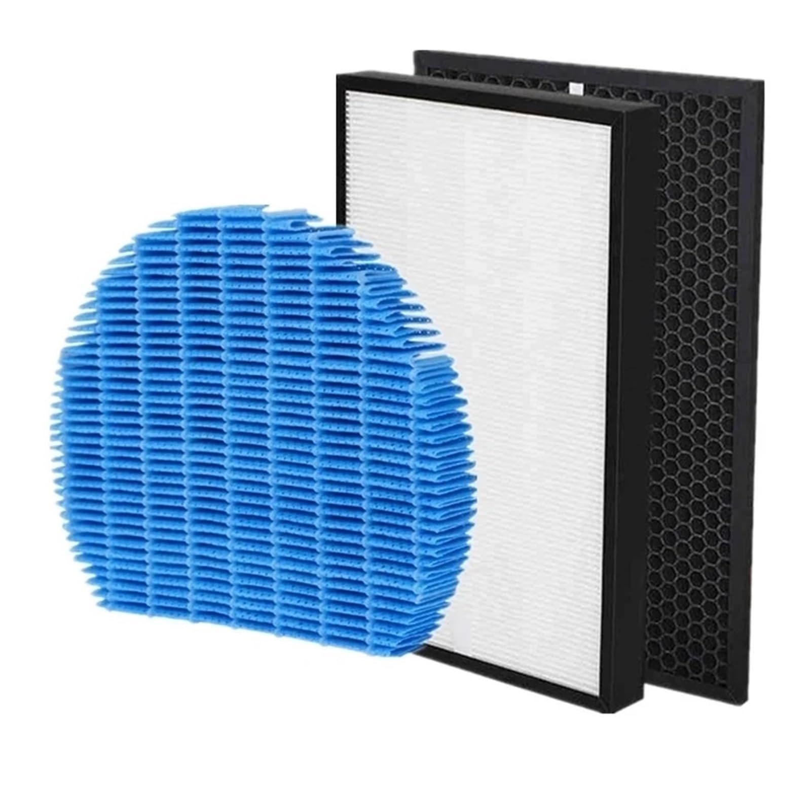 Filtr Hepa H13, Compatible With Sharp, UZ-HD6HF UZ-HG6DF UZ-KIL8MF Oczyszczacz Powietrza Hepa Dezodoryzujący Filtr Z Węglem Aktywnym Do UA-KIL60E-W UA-KIL60E(1 set and Humidifier)